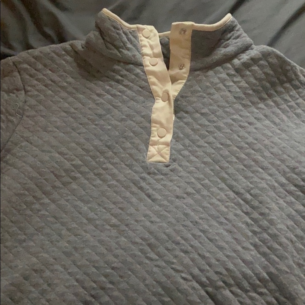 Gray pullover